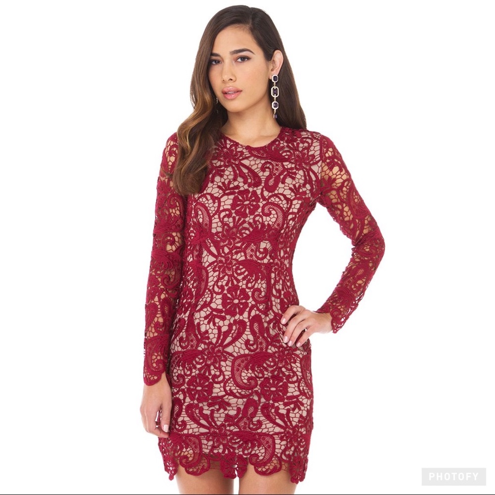 Akira Chicago Lace Dress